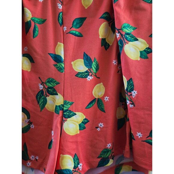NWT Women's Lemon Print Tank Top & Shorts Pajama Set – 2-Piece Size 3X (Joyspun) - Picture 5 of 6